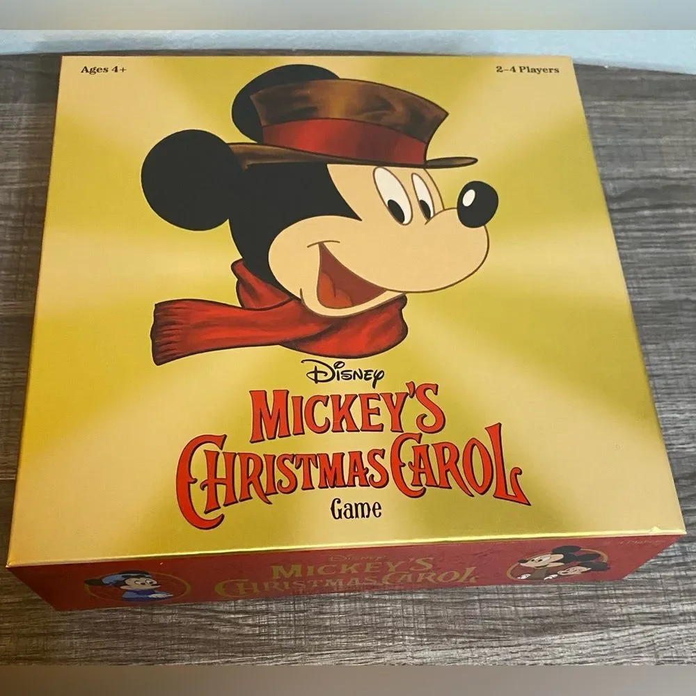 NEW Funko Disney Mickey's Christmas Carol Game Ages 4+ Mickey Mouse